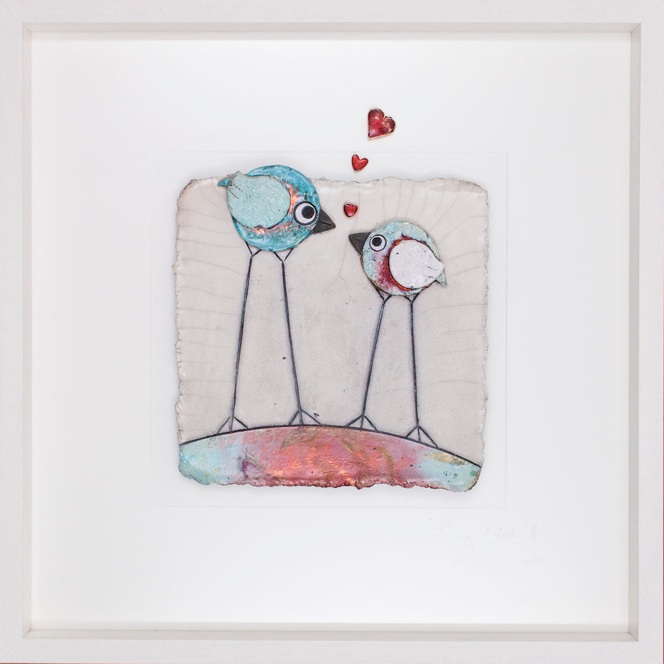 Love Birds (jf11) STUDIO CLEARANCE SPECIAL Lrg