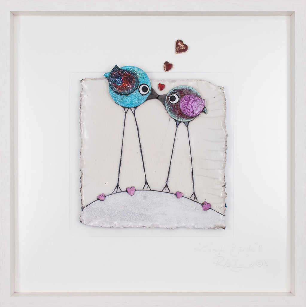 Love Birds (js13) STUDIO CLEARANCE SPECIAL!! Lrg