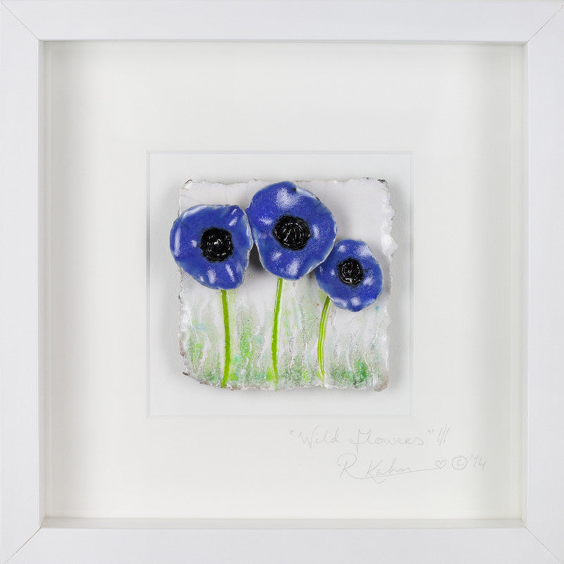 Wild Flowers (blue poppies) Sm